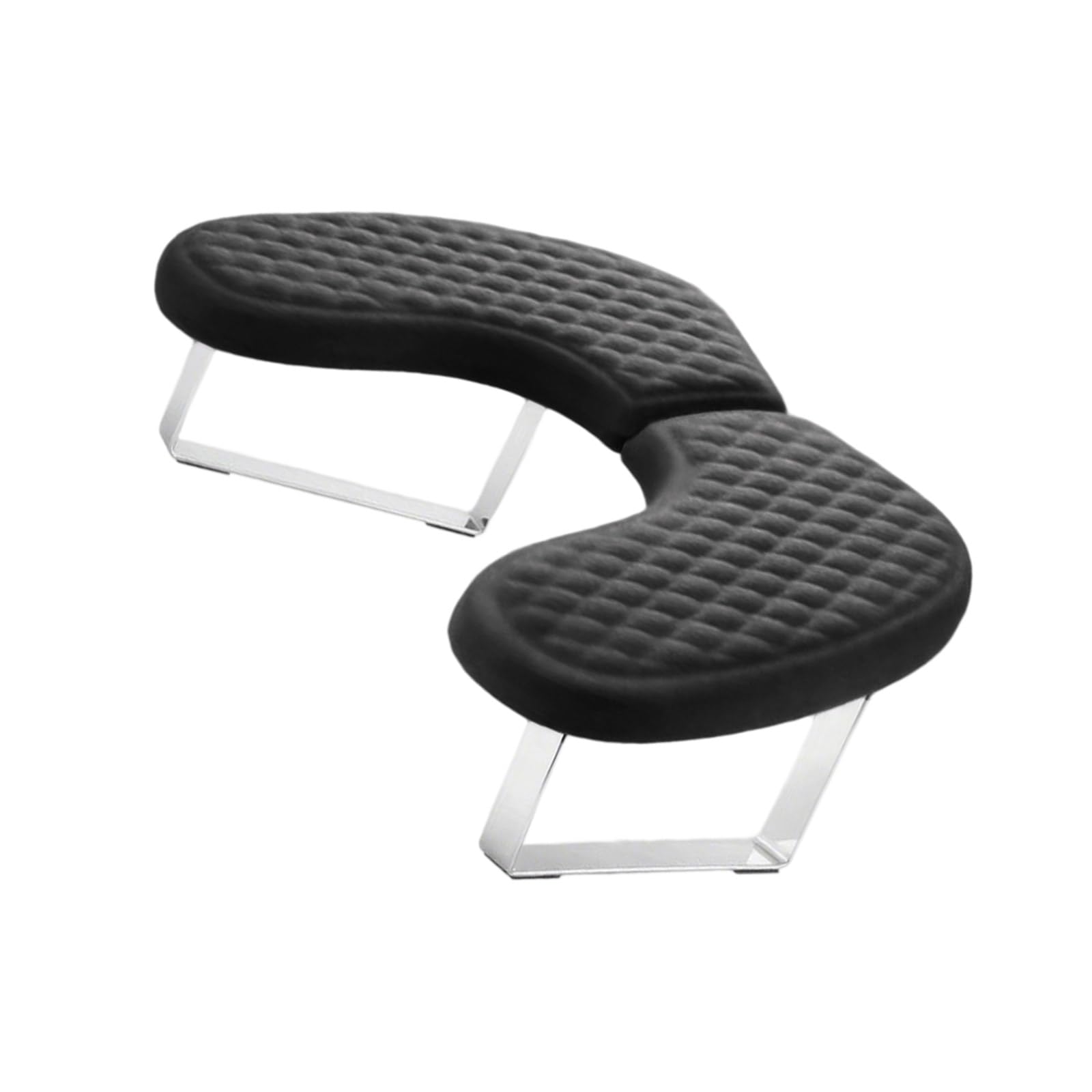 Cuscino per mani per manicure, poggiabraccia professionale per unghie, con fondo antiscivolo e forma sagomata antiscivolo
