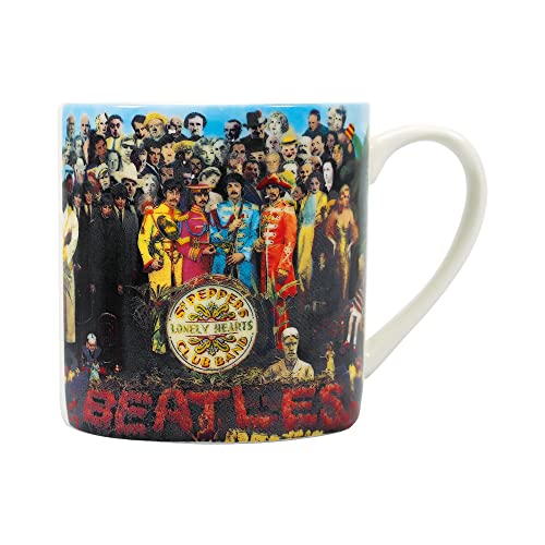 Half Moon Bay Tasse à café The Beatles SGT. Pepper | Tasse à thé et tasse pour papa | Cadeaux Beatles et The Beatles cadeaux pour homme | Tasses à thé Beatles | Tasse fantaisie | Cadeau d’anniversaire - Les Beatles, Paul McCartney, John Lennon, RIngo Starr, George Harrison Half Moon Bay Tasse à café The Beatles SGT. Pepper | Tasse à thé et tasse pour papa | Cadeaux Beatles et The Beatles cadeaux pour homme | Tasses à thé Beatles | Tasse fantaisie | Cadeau d'anniversaire