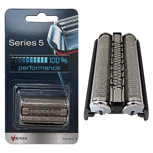 5020, 5020s, 5030 Electric Shaver Replacement Head w/Sealed Packaging for Br-aun Series 5 Br-aun Shaver Upgraded 52B 5020,5020S, 5030,5030S, 5040,5040S(Black)