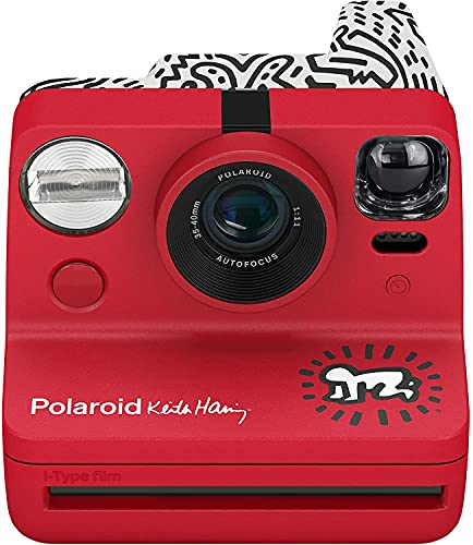 Polaroid Now i-Type Sofortbildkamera (Rot - Keith Haring Edition) + Polaroid Color Film Bundle – Bild 8