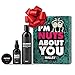 Ballsy Nuts About You Sack Pack, Men's Fresh Kit, Gift for Valentine's Day, Includes Ballwash, Sack Spray and NutRub, Drift & Dunes