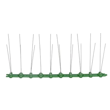 Bird Spikes, 12Pcs Easy Installation Stainless Steel Bird Spikes Weather Resistant Multipurpose for Fireplaces for Ledges