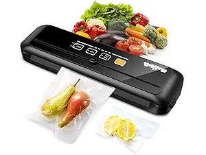 Kwikonmart Food Vacuum Sealer Machine for Home & Kitchen Use