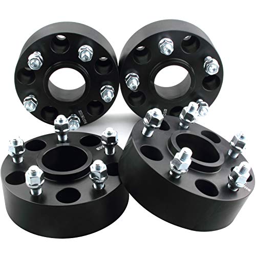 4pc Forged 5x5 Hubcentric Wheel Spacers 2 Inch 14x1.5 Studs 71.5mm Bore