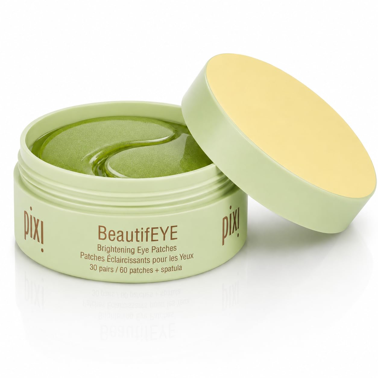 Pixi BeautifEYE Hydrogel Under-Eye Patches | Refreshing Eye Patches For Dark Circles | Brighten & Hydrate Under Eyes | 30 Pairs / 60 Patches