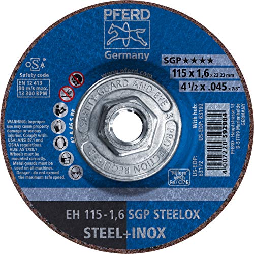 Disco T27 A 46 S Sgp Inox Co Wh ideal para trabajos de herrería y montajes