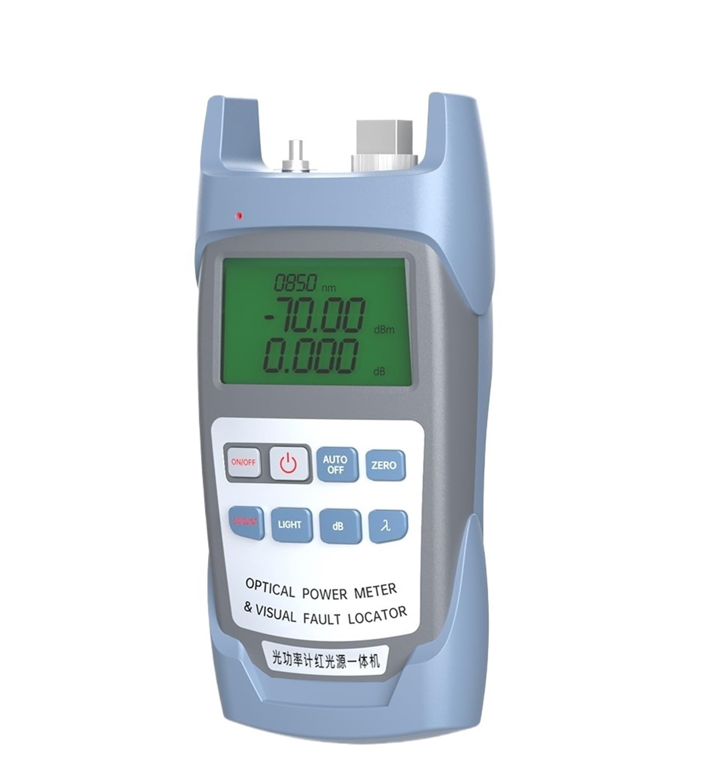 Cfwwsaq Axp30d 10Mw Fiber Tester, Fiber Optical Power Meter With Visual Fault Locator Fiber Tester Sc Fc St Connector Optic Test Equipment (-70~10Dbm)(Axp30d 10Mw)