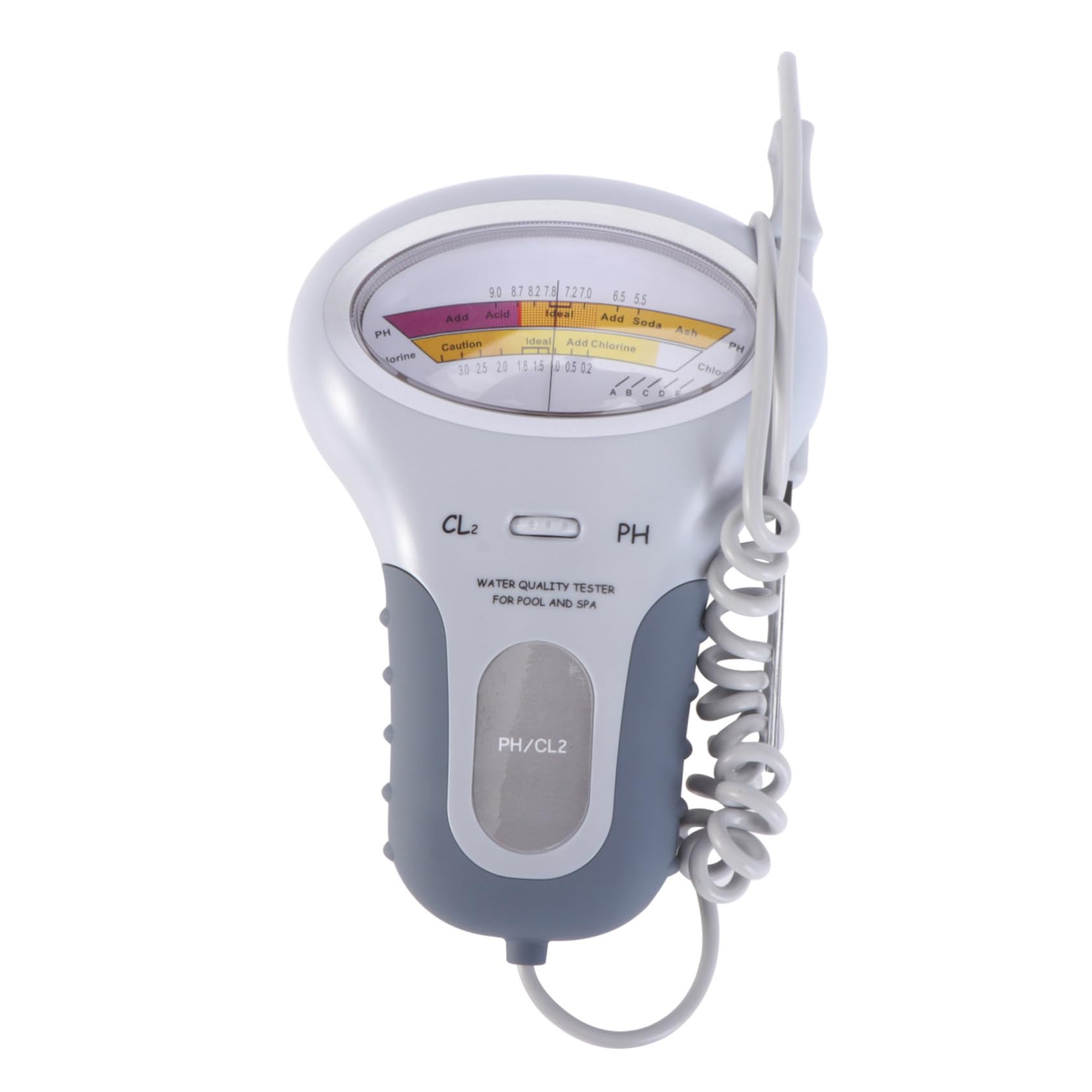 Medidor de Ph para Piscina y Spa, Probador de Agua Digital Portátil