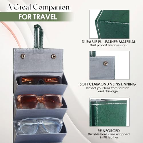 Image of ALAWO Sunglass Box Organizer Holder Case