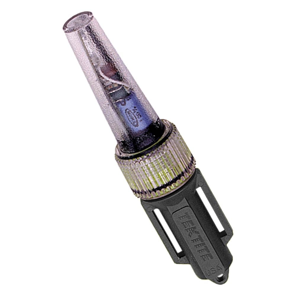 Mark-Lite High-Intensity LED Strobe, Clear Lens, Black Body