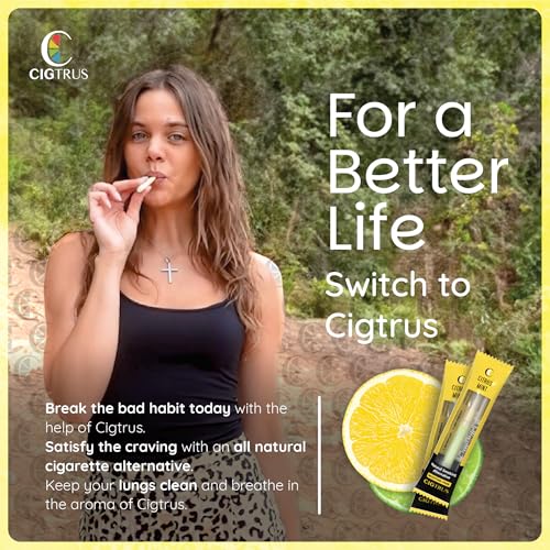 Image of Craving Relief Inhaler (3-Piece) - Natural Quit Smoking Substitute, Nicotine & Tobacco-Free, Cigtrus' Non-Electric Solution (Lemon Lime)