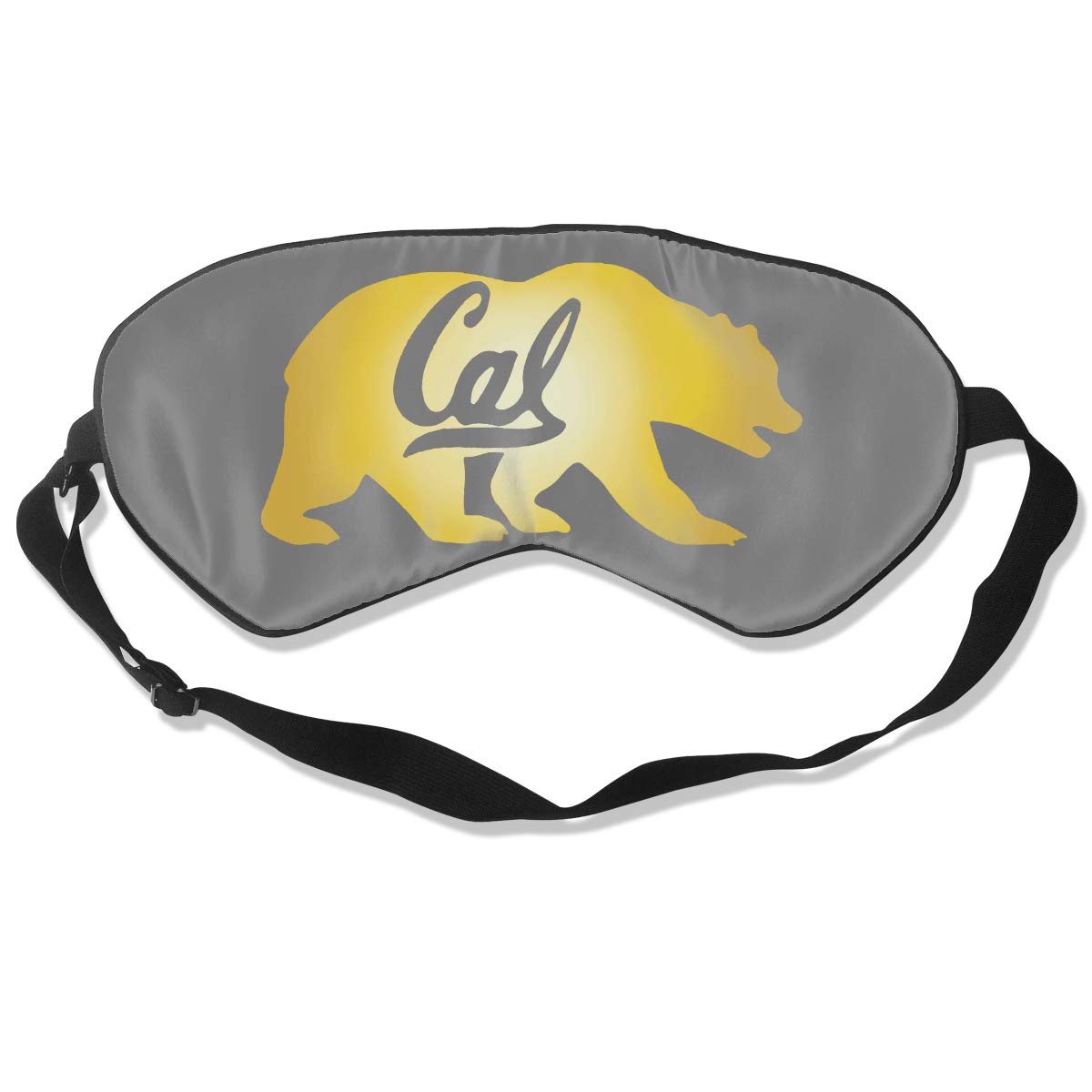 Berkeley Cal Golden Bears Silk Sleeping Eye Mask Lightweight And Comfortable Eyeshade With Adjustable Strap