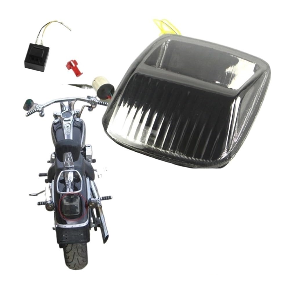 Luce posteriore moto Luce di stop posteriore per motocicletta, fanale a LED, indicatore direzione integrato per Deuce, tutti gli anni V-ROD 2002-2011