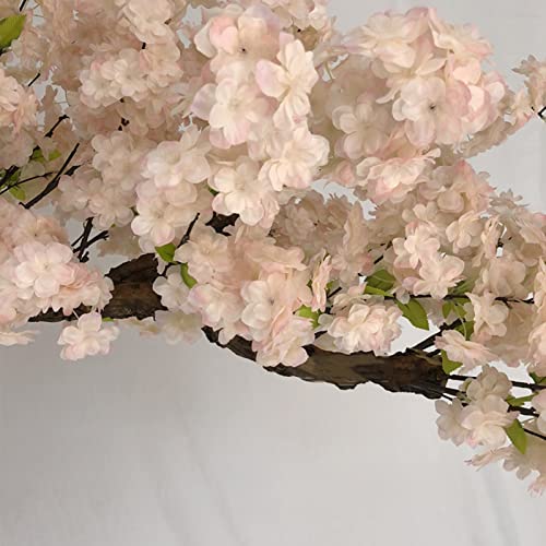 Large Artificial Cherry Blossom Tree Tall Faux Cherry Blossom Tree Artificial Plant For Home Garden Wedding Floral Decoration 2×1.5M #TOP5