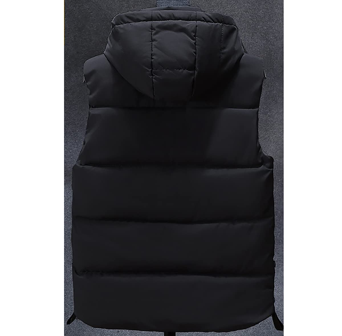 Chaleco Camuflaje Hombre Invierno Casual Chalecos Acolchados Hombre Abrigo Chaleco Capucha Acolchado Guateado Grueso Chaqueta Sin Mangas para Hombre con Bolsillos Caballero Tallas Grandes Informal