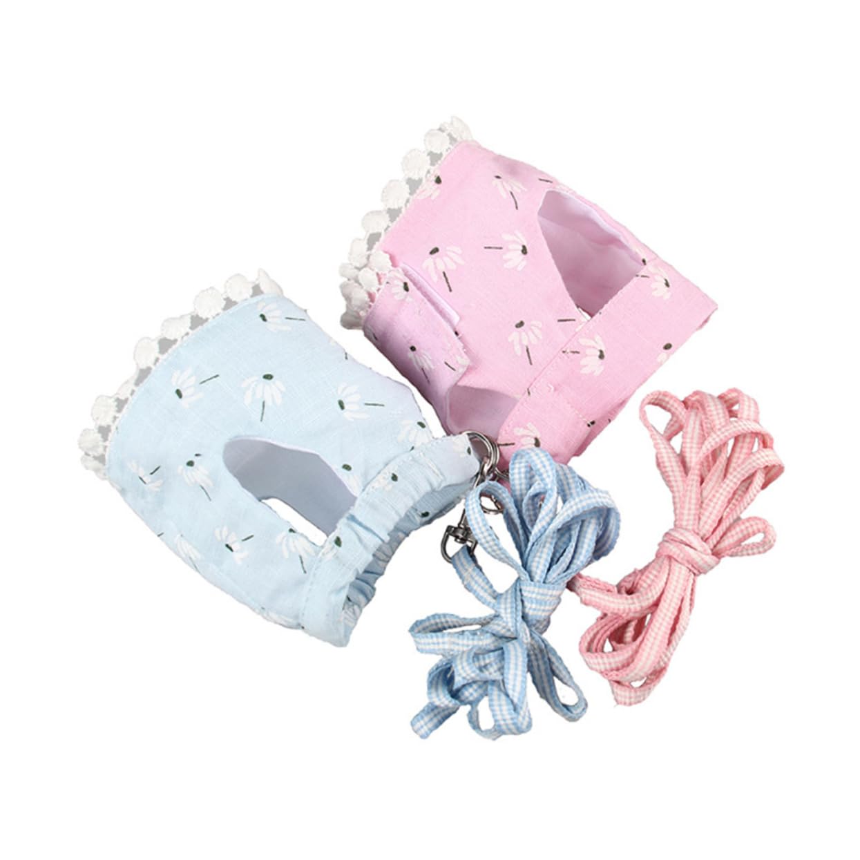 Housoutil 3stücke Pet Chest Für Kleine Tiere Einstellbare Leine Blau Für Kaninchen Meerschweinchen Und Mehr Komfortable Brustgeschirr-lösung Für Sicheres Ausführen