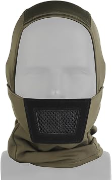 Airsoft Balaclava Mesh Mask,Ninja Tactical Mask with Breathable Mouth Guard for Outdoor