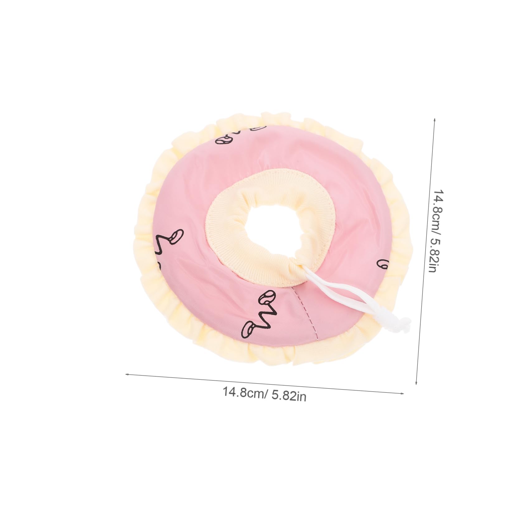 FONDOTIN Pet Protection Ring Guinea Pig Cone Collar Soft Breathable s Ideal for Guinea Pig Recovery