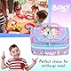 Bluey - Schul-Lunch-Tasche für Kinder – Snack-Tasche mit mehreren Fächern für Mädchen und Jungen – wärmeisoliert und großes Fassungsvermögen – Lila
