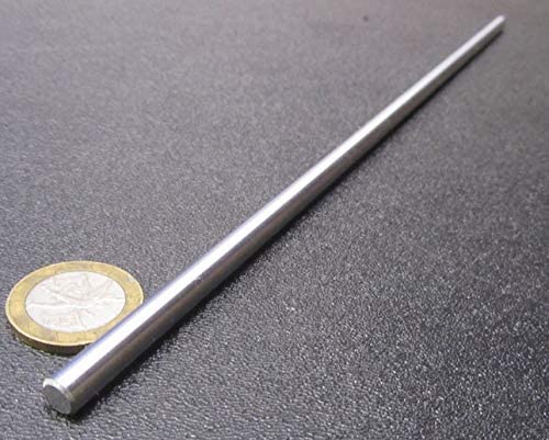 Chrome Plated 1045 Carbon Steel Shaft 1/4" Diameter x 12" Long 1 pcs