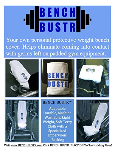 BENCH BUSTR Weight Bench Fitness Towel Cover Gym Towel