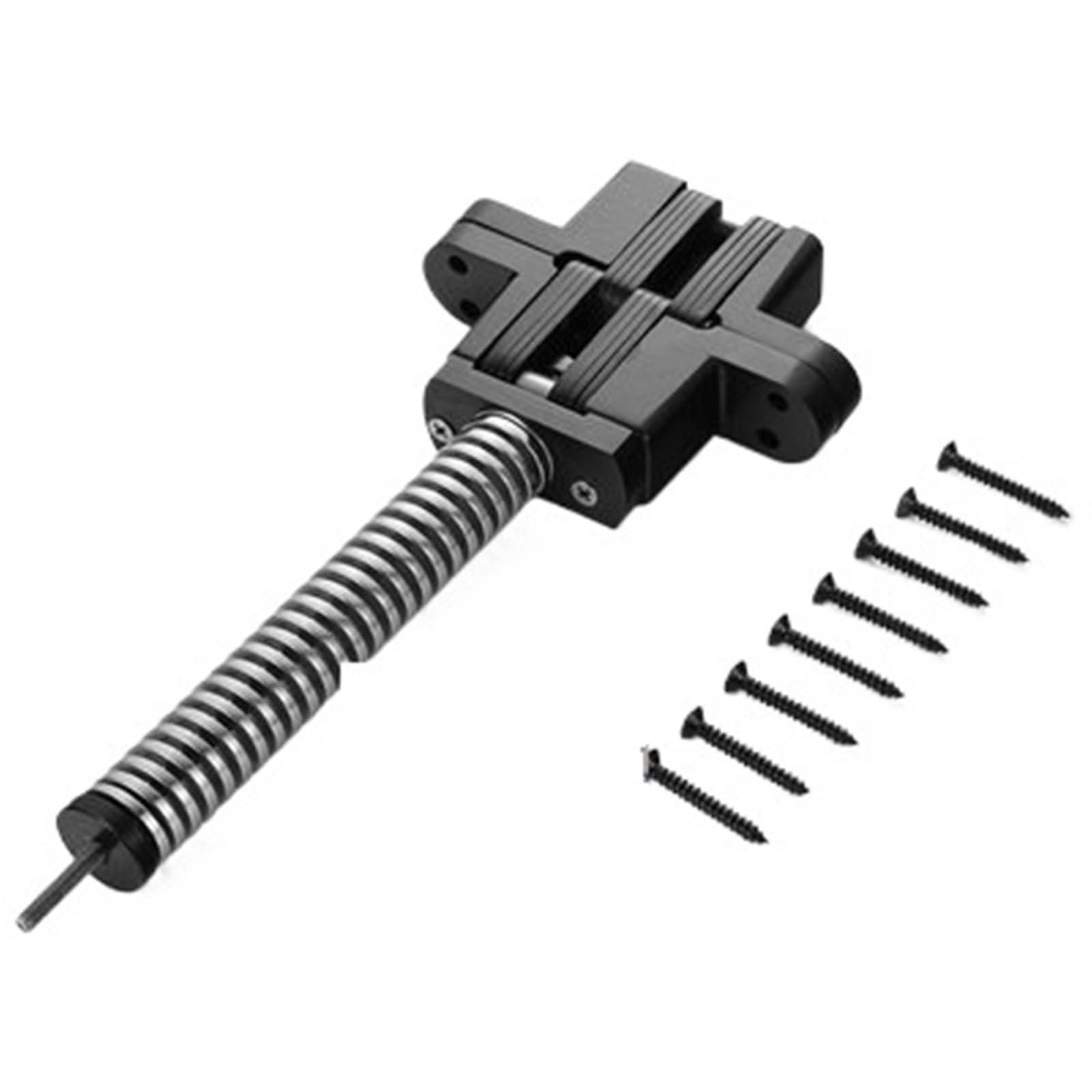 Kdhcvkz Black Closer 1Piece Invisible Hinge With Spring Door Hinges(Black Closer)