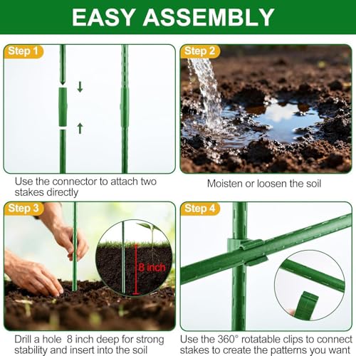 Support pour grimpantes résistant aux intempéries kit modulable - 5