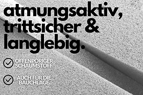 Sämann Laufgitter EXCLUSIVE 100x100 cm mit Matratze - Hausbett & Babybett - stufenlos höhenverstellbar Laufstall Baby Buche grau