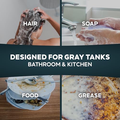 Image of Liquified RV Toilet Treatment - Gray Holding Tank Digester - Odor Eliminator - Lemon Scent - Matts RV Reviews