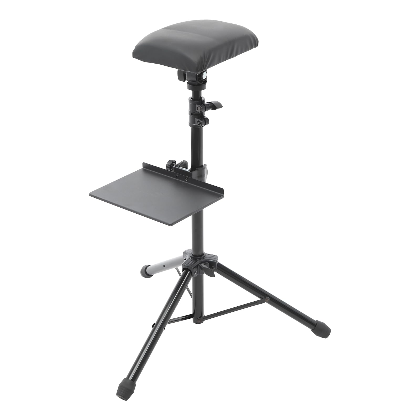 Reposabrazos para tatuajes, altura ajustable y ángulo ajustable, mesa de tatuaje, estación de trabajo portátil, ligero y estable