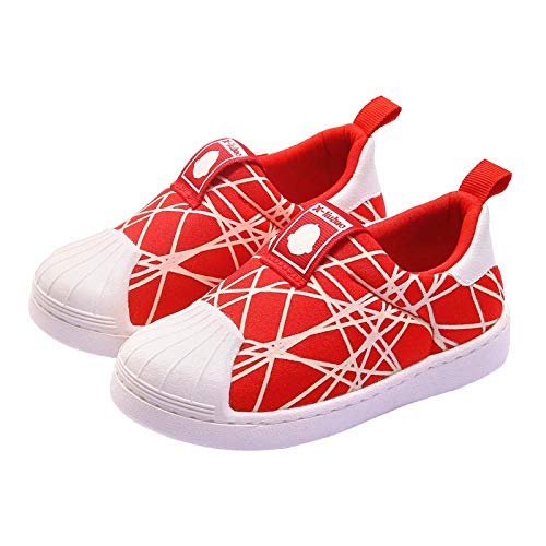 Toddler Boys Girls Sneakers, Outdoor Non-Slip Loafer Shoes（21-30 Months）