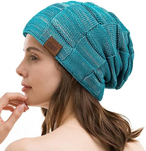 REDESS Beanie Hat for Men Winter Warm Hats Knit Slouchy Thick Skull Cap