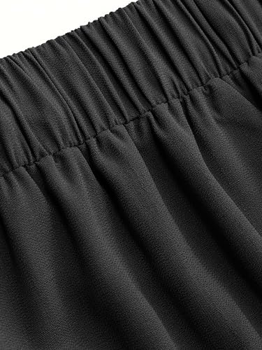 CIDER Elastic Waist Wide Leg Trousers Curve & Plus3