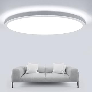 LEDYA Bathroom Ceiling Lights, Ø295mm 18W 16...,