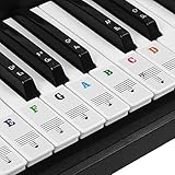 teclado casio ctk 3200 caracteristicas ♫ 【Cantidad】-- Incluye 52 pegatinas para las teclas blancas y 36 para las teclas negras, en total 88 pegatinas. Y las dos guías que trae son fáciles de seguir(en ingles) y están en las esquinas superior derecha e inferior derecha de este producto respectivamente
