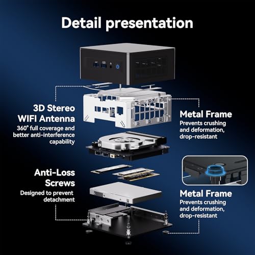 Image of Intel NUC 13 PRO, for ASUS NUC 13 Pro NUC13ANHi5 Arena Canyon Kit /Barebone, 13th Gen CPU, NO RAM, NO SSD, NO OS, Core i5-1340P Mini PC, 8K /4K UHD, Gigabit Ethernet /WiFi-6 for Business /Office /Home /VESA