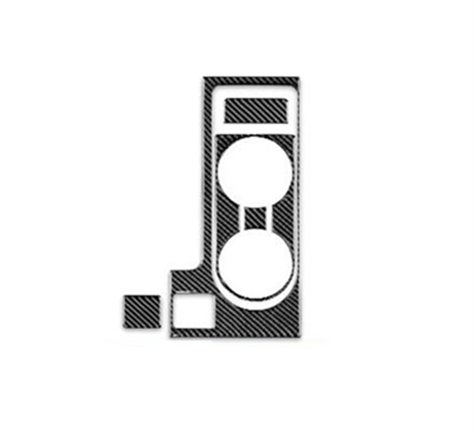 Car Decoration Interior Accessories Central Control Water Cup Holder Cover Sticker for Subaru for Impreza 2009-2011 Anti-dust(LHD a)