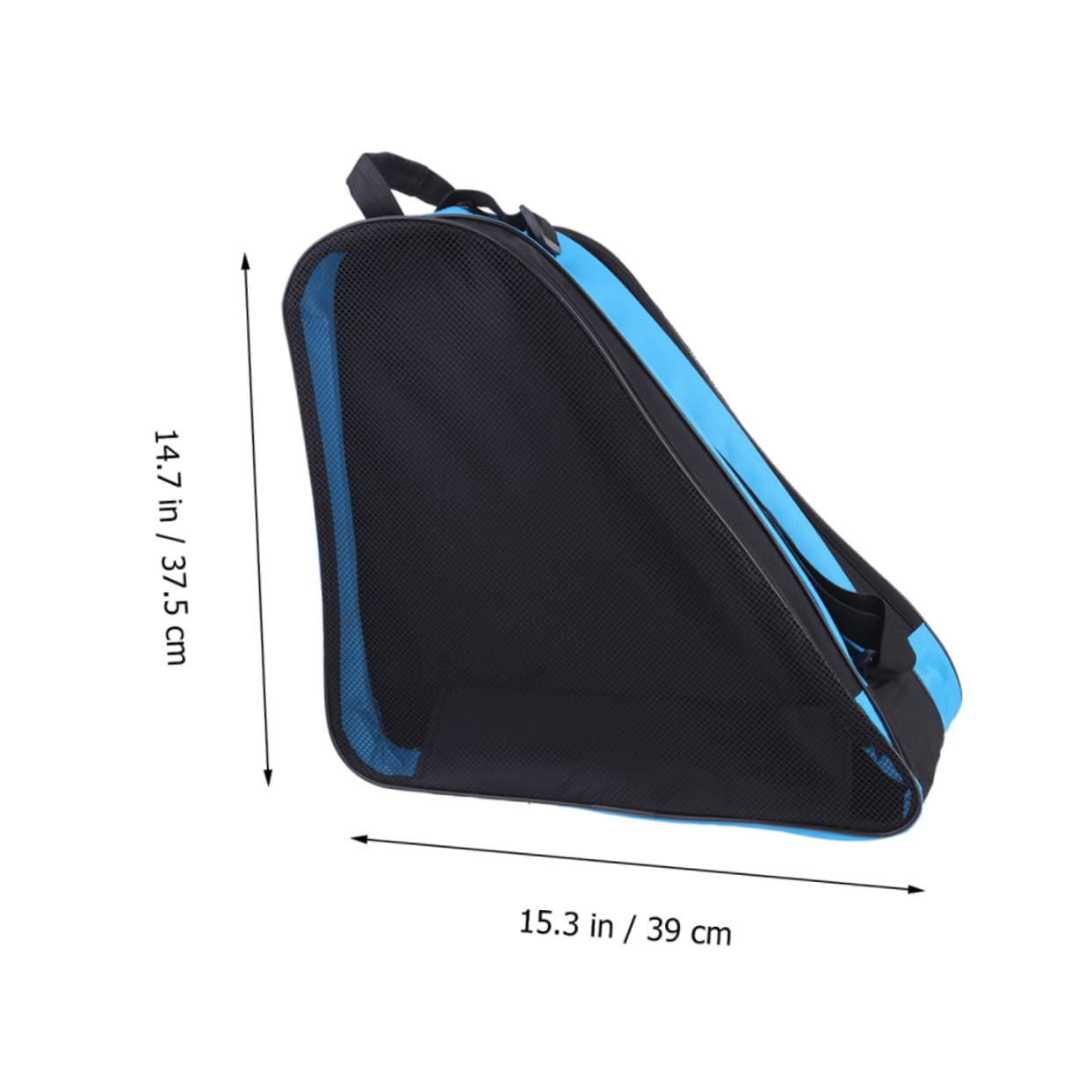 Parliky 2 Pack Roller Skating Storage Bag Lightweight Breathable Mesh Bag Zipper Perfect for Protecting and Storing Skates