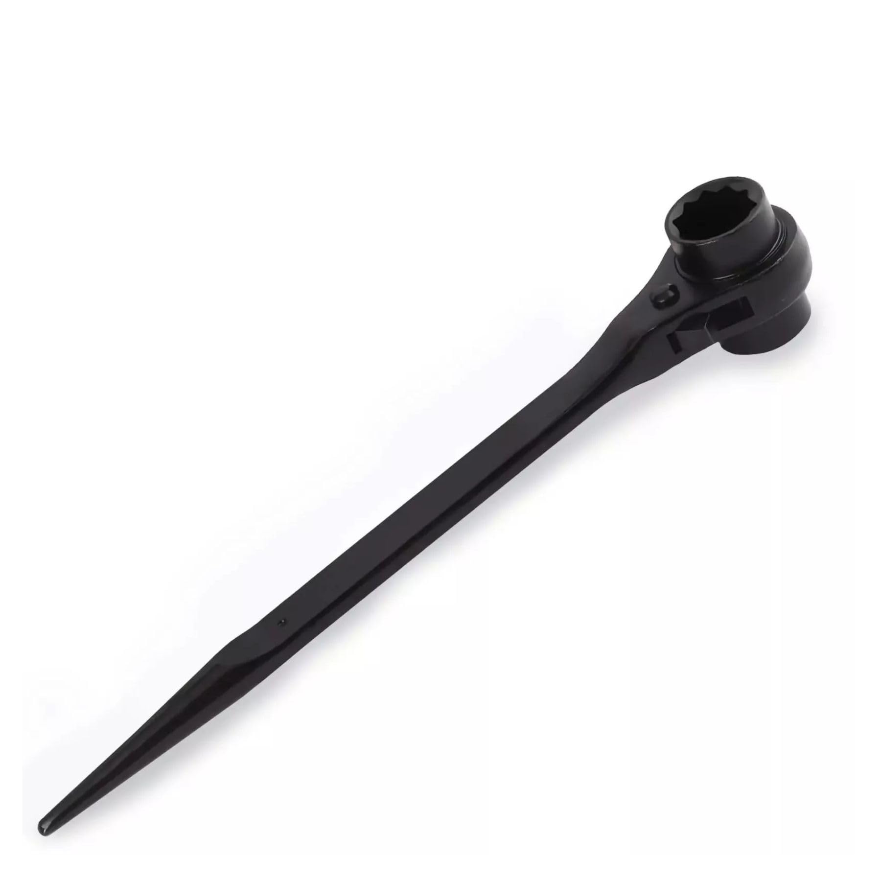 Okodoko Black 17 X 19Mm Hexagon Scaffold Podger Ratchet Spanner Ratcheting Socket Wrench Tool