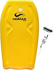Prancha De Bodyboard Modelo Grande Amarela 100cm Nomar Surf