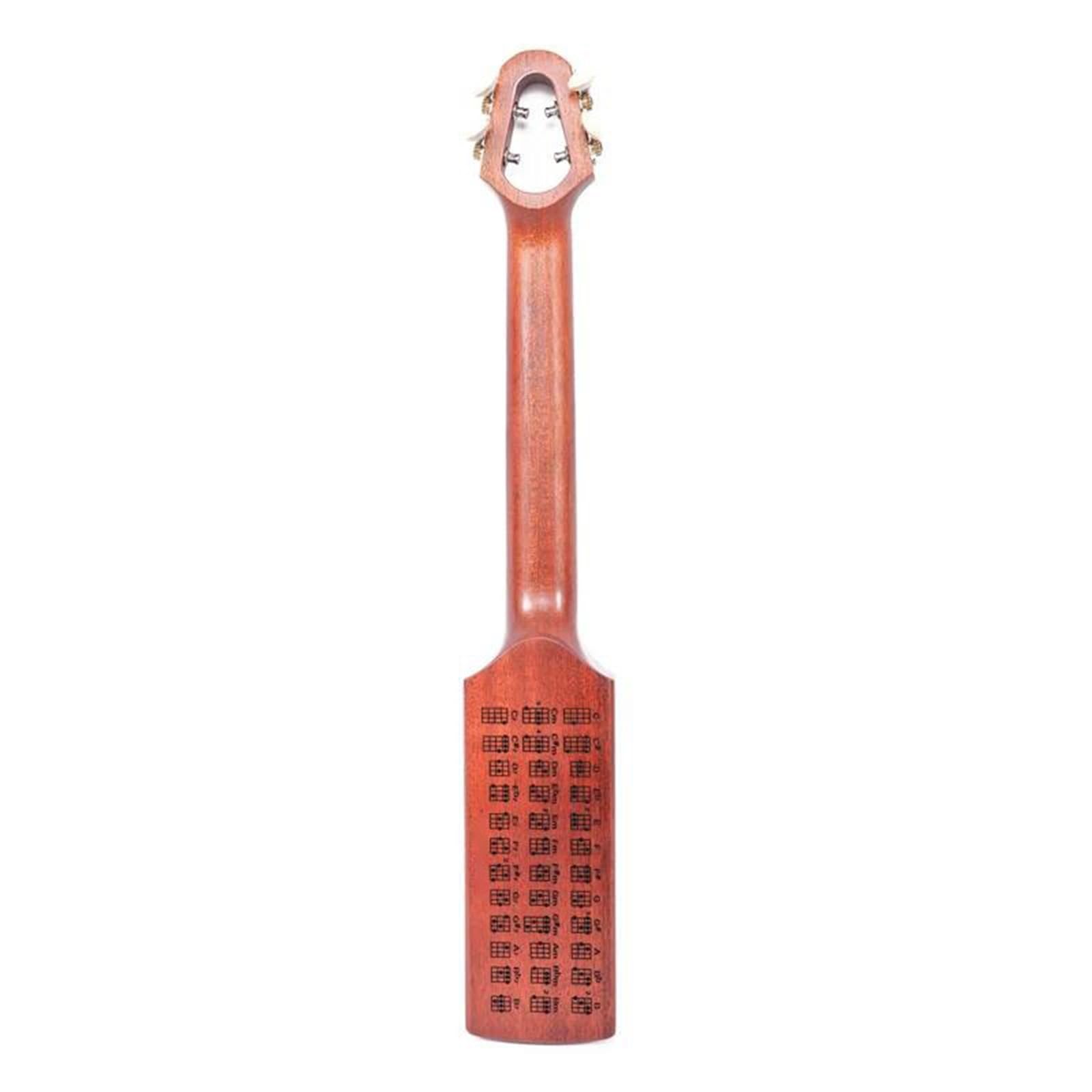 Zestawy Ukulele 24calowe Prostokątne Ukulele Koncertowe Z Mahoniu Tenorowego Tyłu Kreatywne