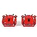 Power Stop Rear S6026 Pair of High-Temp Red Powder Coated Calipers for Acura TL 2009-2014 [Model Specific]
