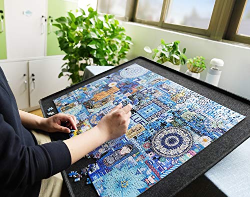 ALL4JIG 1000 Piece Jigsaw Puzzle Boards Portable with Cover,Puzzle Storage Board Puzzle Table Keeper,Puzzle Saver Mat Holder Puzzle Accessories for Adults