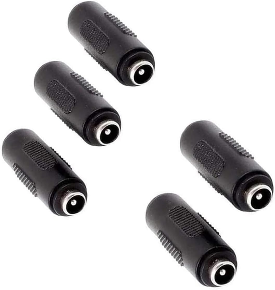 Amazon.com: Hxchen 10Pcs DC Female to Female Power Jack Connector ...