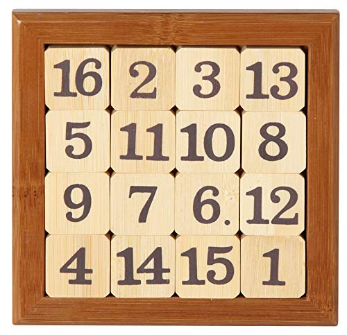 Bartl 102237 Puzzle coulissant en bambou