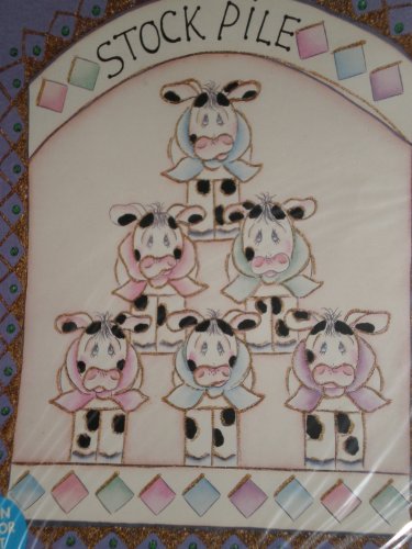 Transfert thermocollant vache moos carreaux Rose Calton pour customisation textile