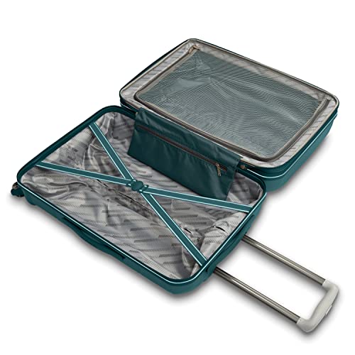 Image of American Tourister Stratum 2.0 Hardside Expandable Luggage with Spinners, Bright Teal, 2PC SET (Carry-on /Large)