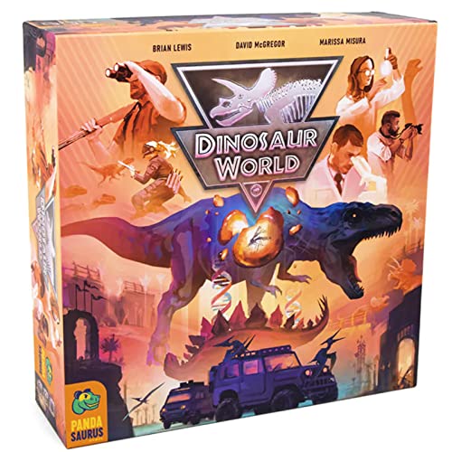 Dinosaur World Board Game Draft, Build, and Explore Your Dino Park