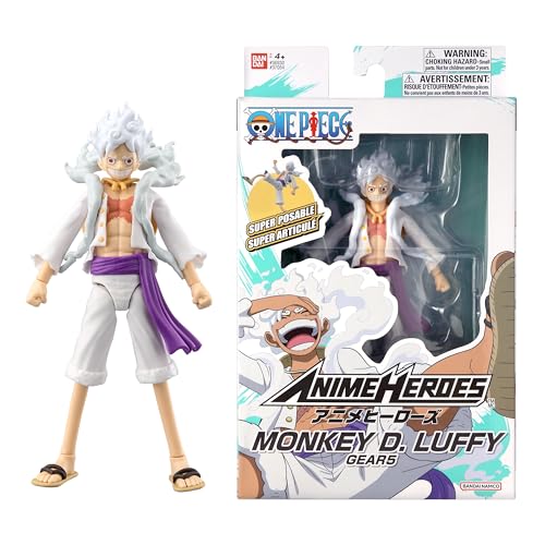 Image of ANIME HEROES - One Piece - Monkey D. Luffy Gear 5 Action Figure