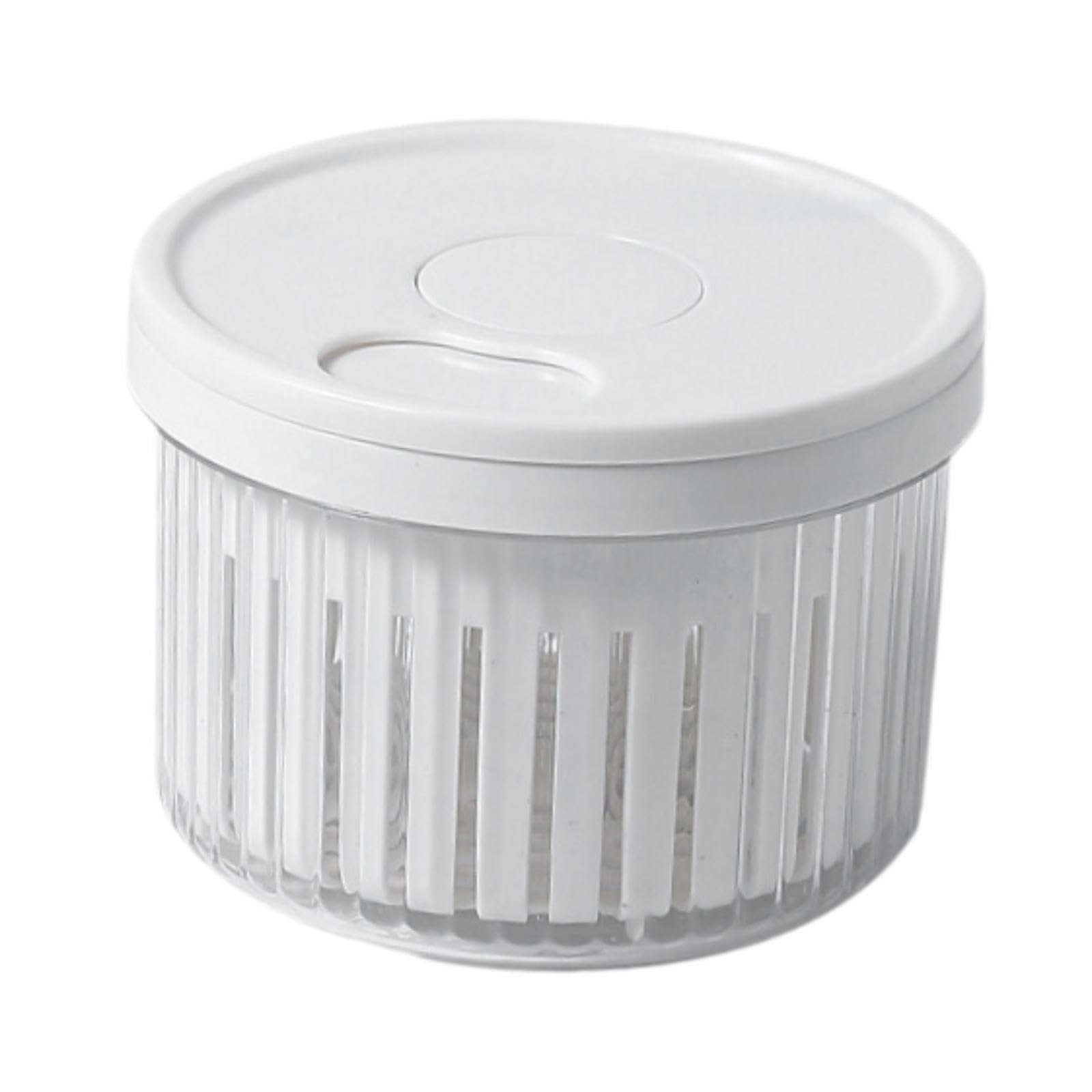 Fresh Keeping Box Sealing Vegetable Storage Container for Ginger Garlic Nuts-image-12